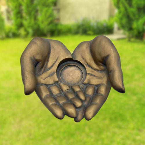 Hand shaped Planter