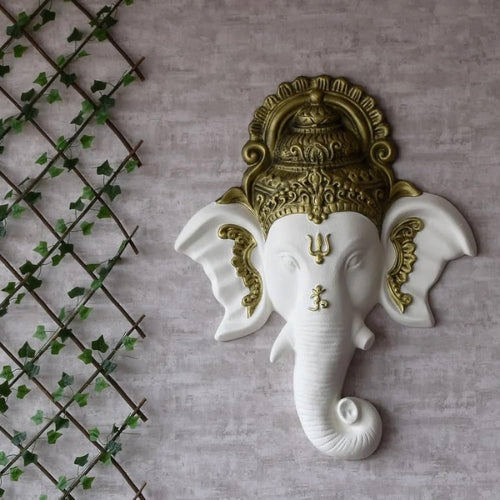Ganesha Face Wall Mural