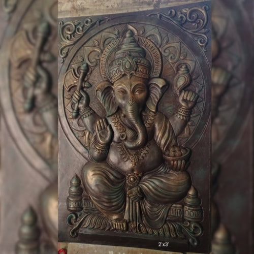 Ashirwad Ganesha Wall Mural