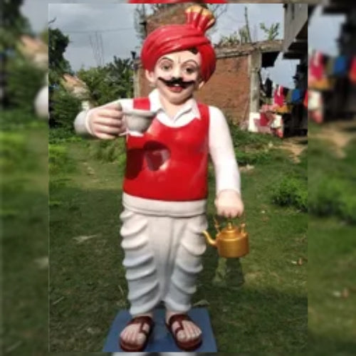 Tea man Statue